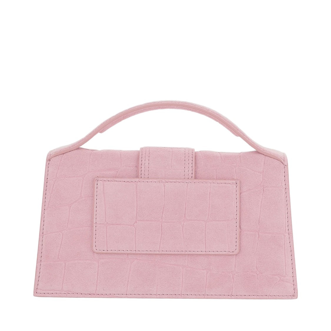 Jacquemus Pink Le Grand Child's Animal Print Suede Tote Bag