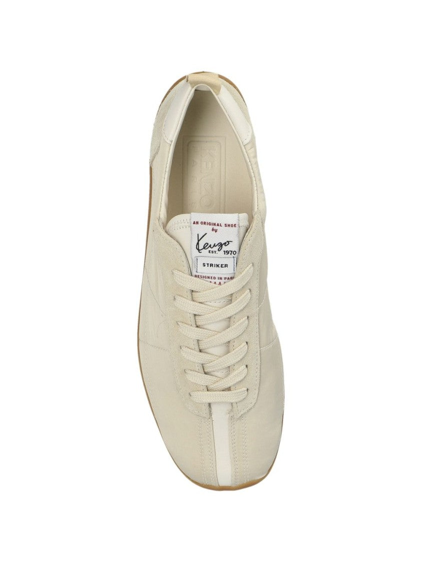 Kenzo Panelled Lace-Up Chunky Rubber Sneakers