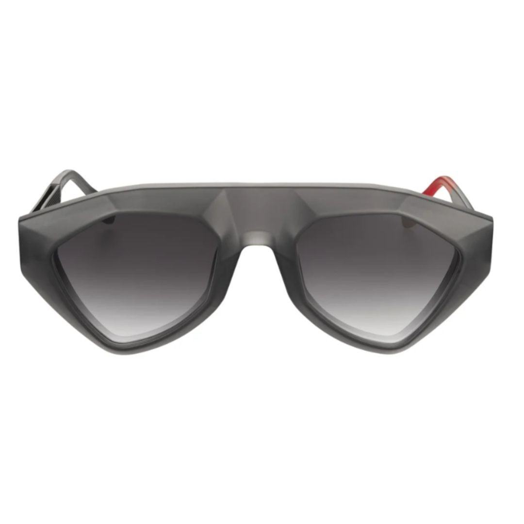 Vysen Black Sh-3 Angular Gradient Sunglasses