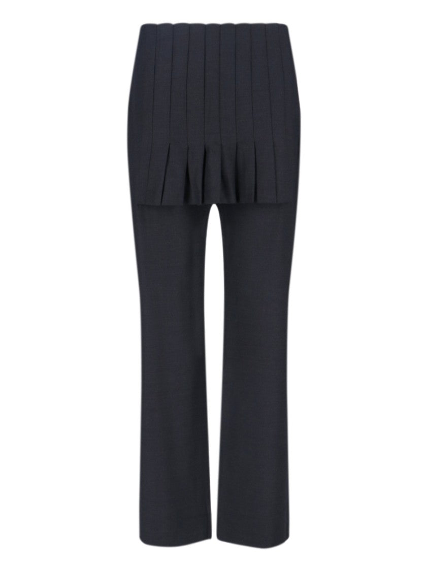 Paloma Wool Tailored Grey Trousers With Smooth Finish
