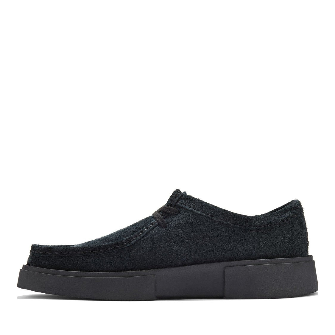 Clarks Torview G Black Low-Profile Suede Loafers