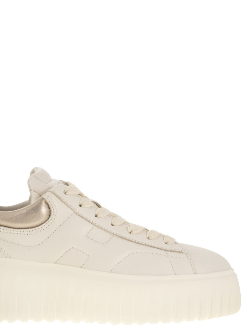 Hogan H-Stripes Leather Trainers