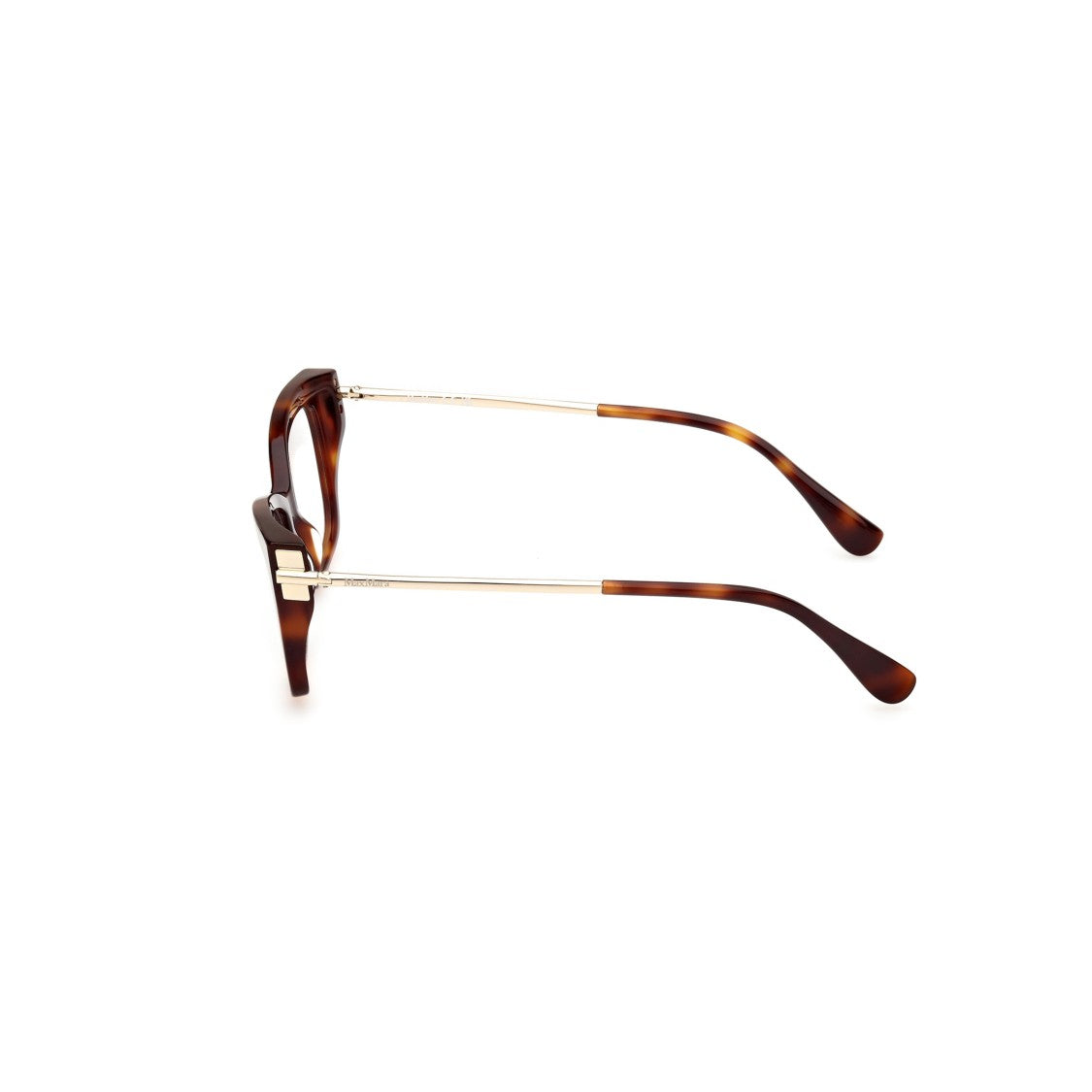 Max Mara Mm5137 53052 Tortoiseshell Rectangular Frame Eyeglasses