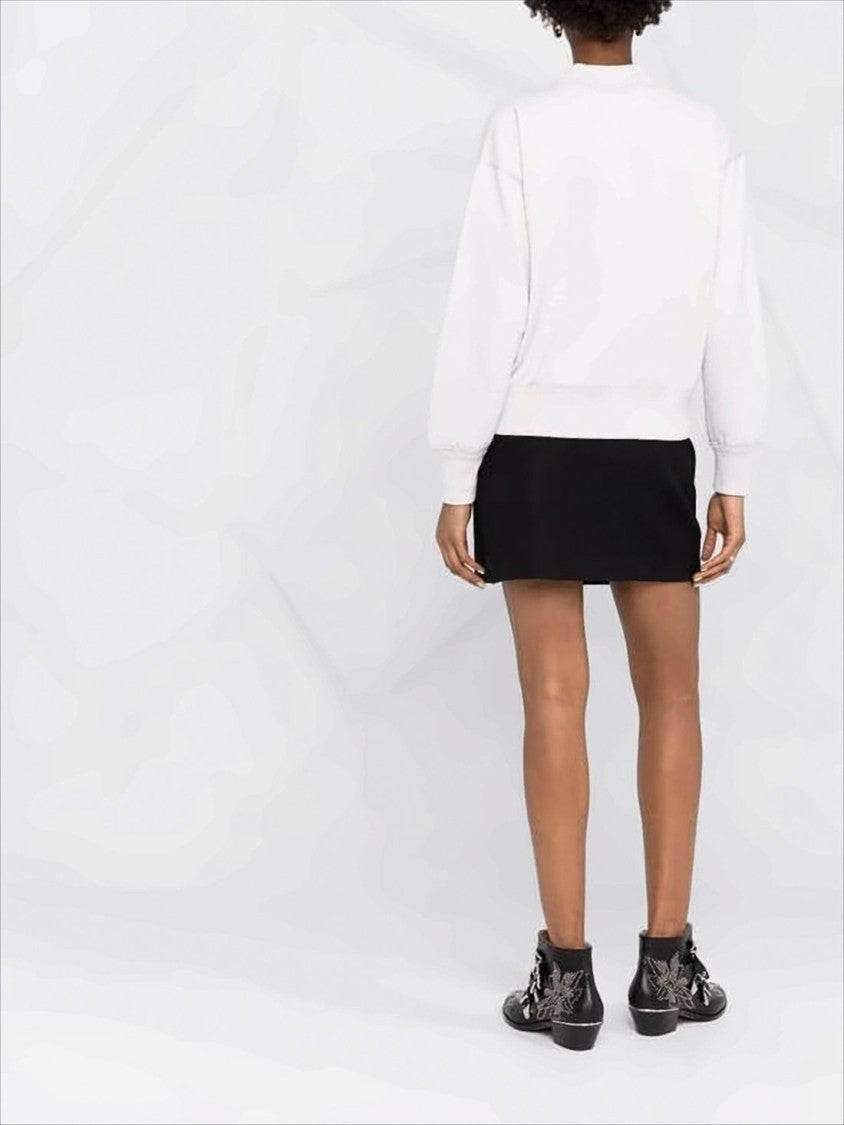 Isabel Marant Long-Sleeve Sweatshirt With Bold Graphic Logo