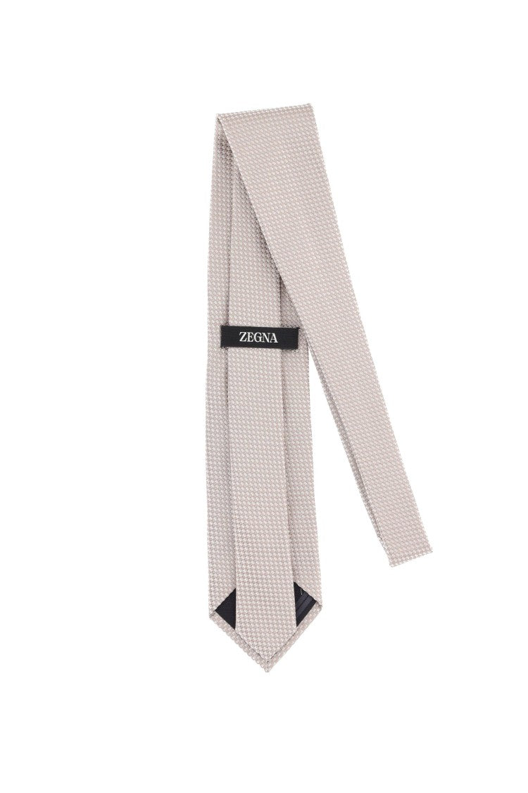 Zegna Pure Silk Textured Knit Tie