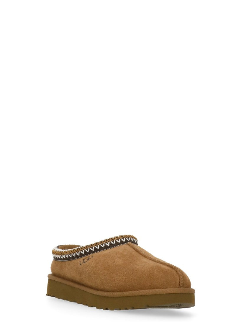 Ugg Beige Tasman Suede Loafers