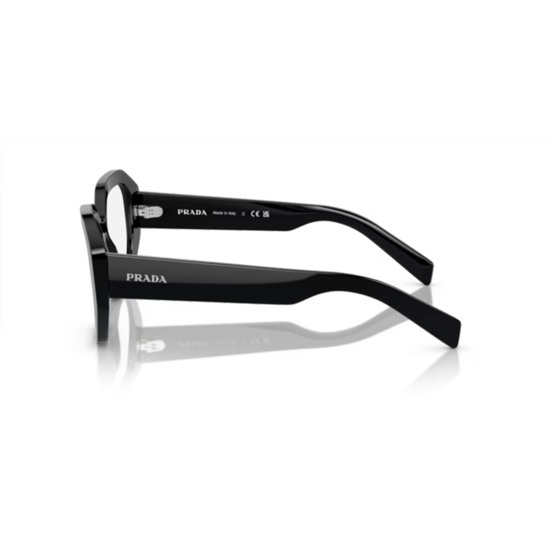 Prada A07v Vista Oversized Geometric Frame Eyeglasses