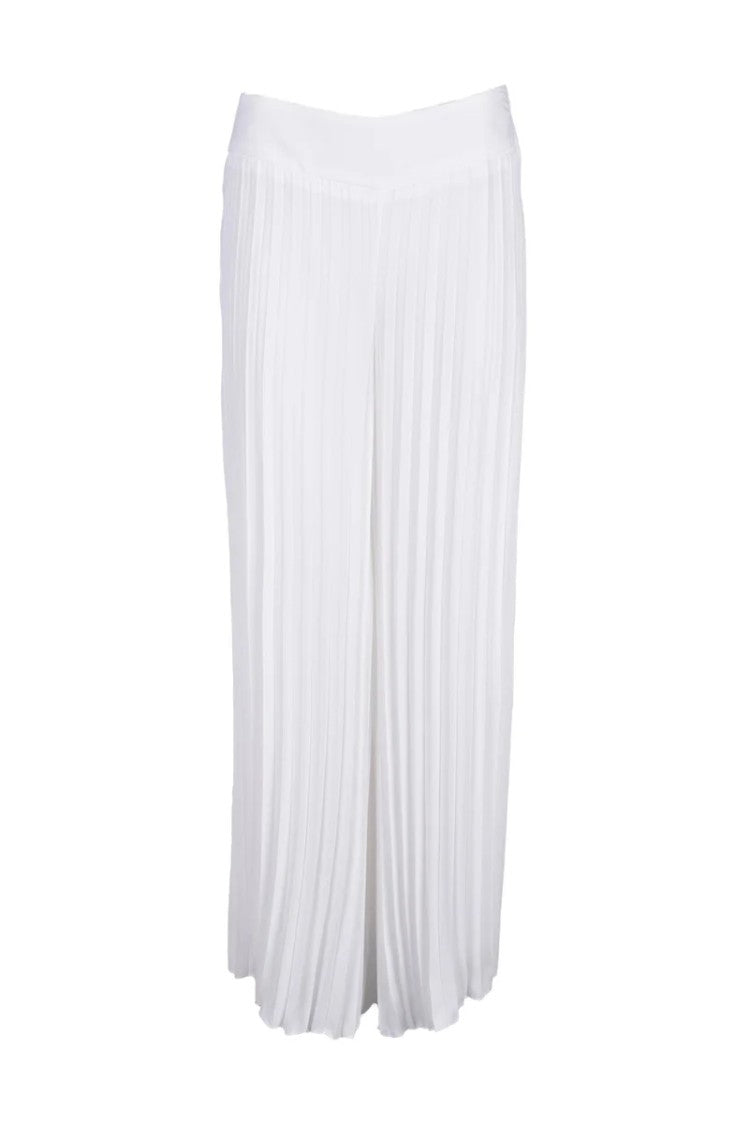 Carla Ruiz Carla Ruiz Pleated Trousers White