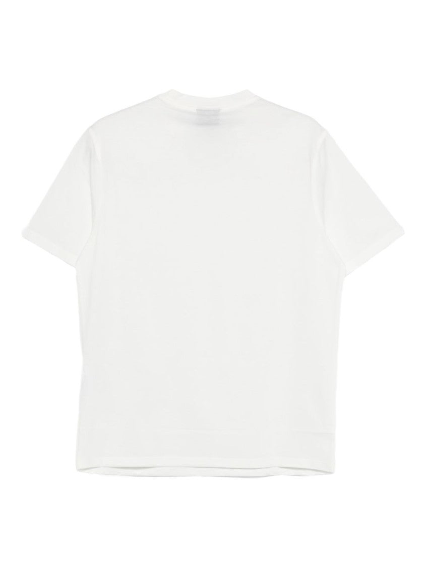 Emporio Armani White Classic Round Neck T-Shirt