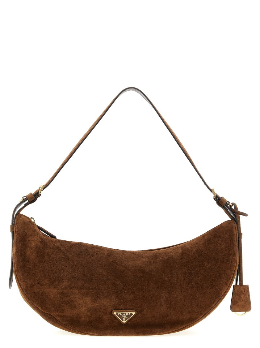 Prada ' Demi-Lune' Large Shoulder Bag