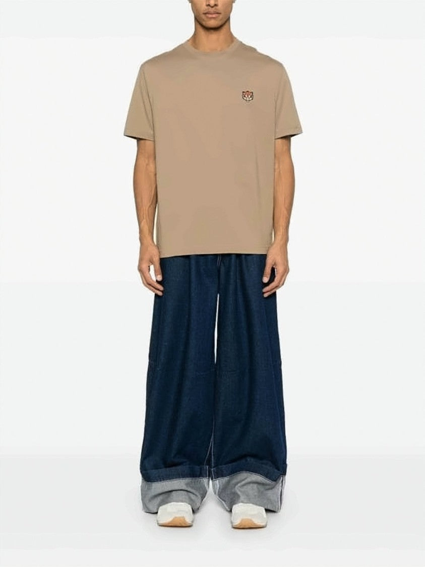 Kenzo Embroidered Tiger Head Tee With Relaxed Fit