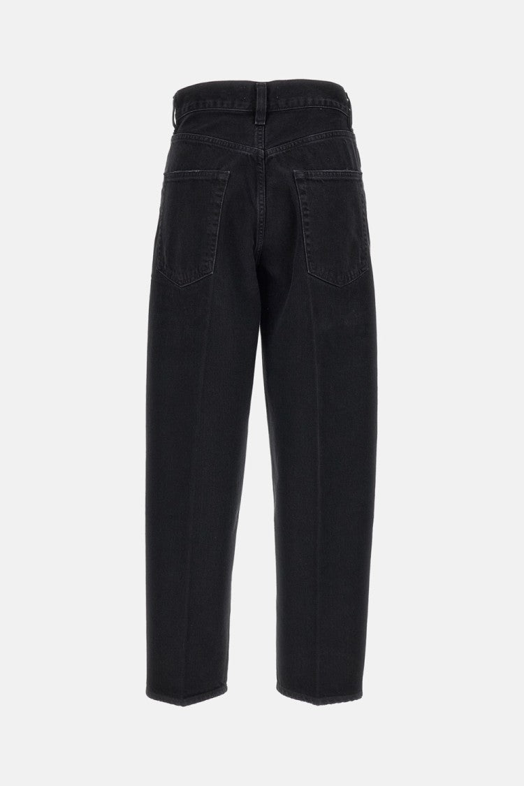 Agolde High-Waisted Rigid Cotton Jeans With Vintage 80S Silhouette