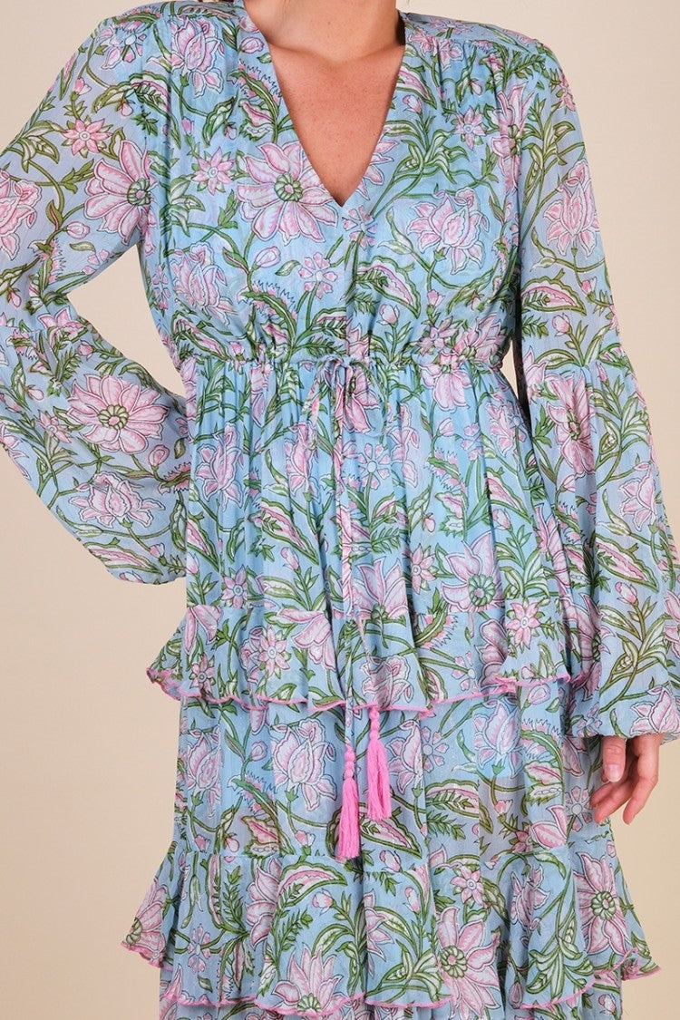 Miss June Rosa Long Dress