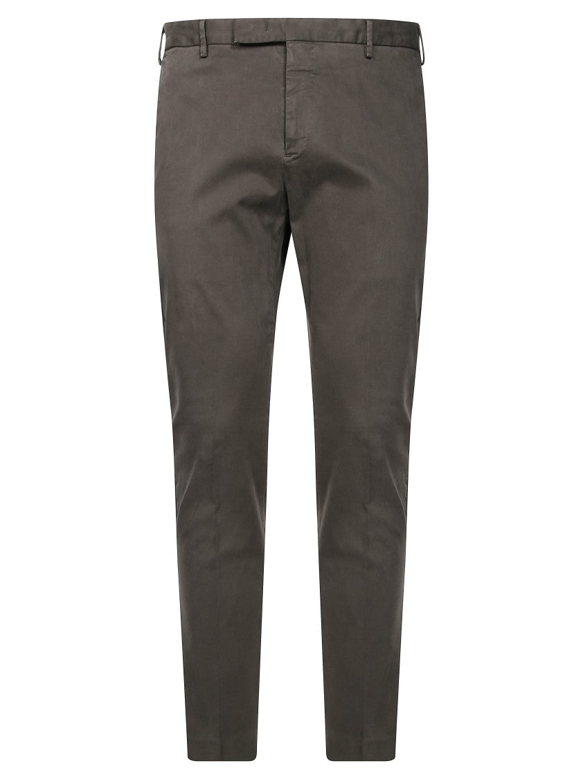 Pt01 Classic Tailored Trousers With Straight Leg Cut