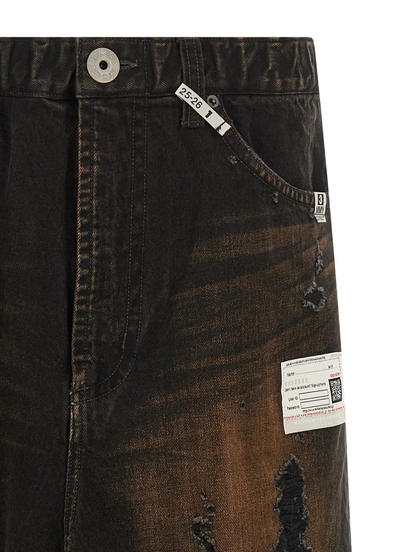 Maison Mihara Yasuhiro 'Waist Layered Denim' Pants