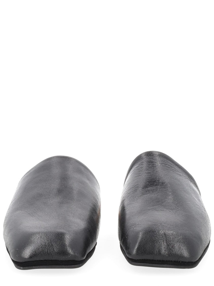Our Legacy Cigar Square Toe Closed Slipper Mules