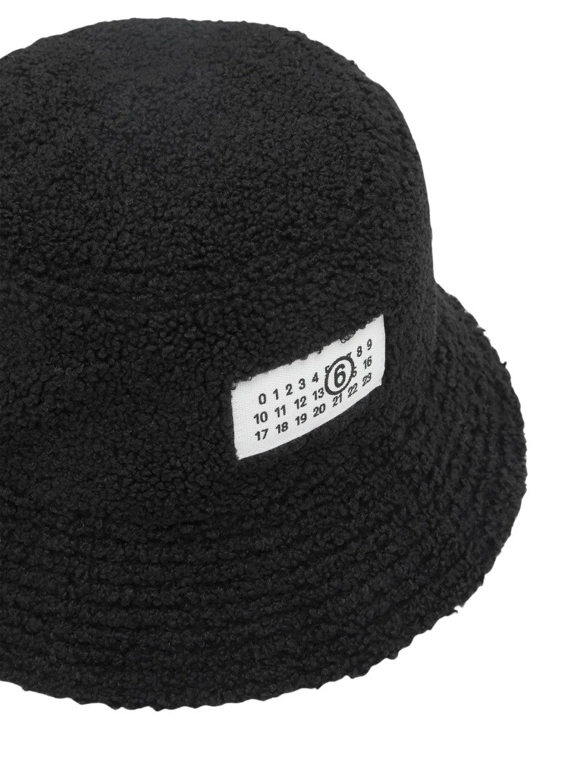 Mm6 By Maison Margiela Reversible Textured Teddy Nylon Hat