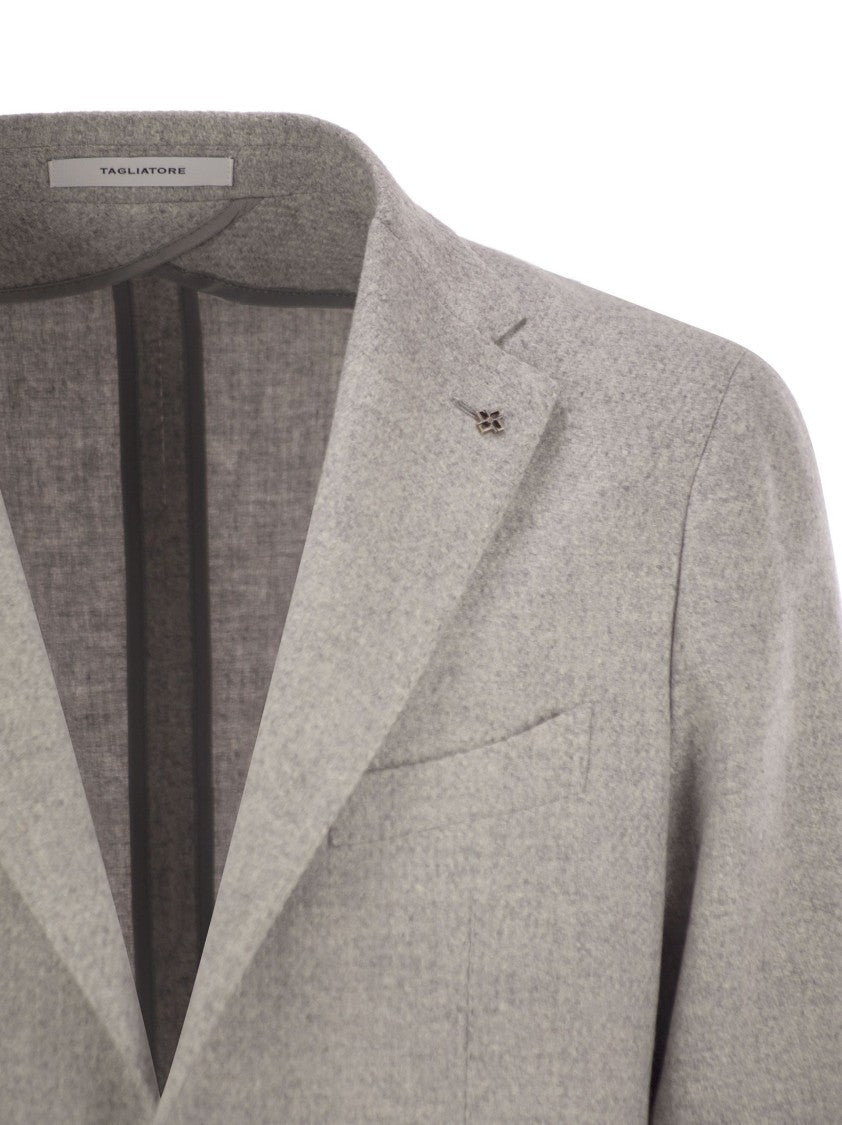 Tagliatore Virgin Wool Blend Jacket