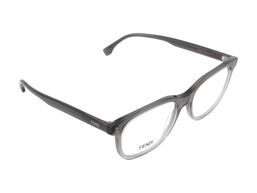Maison Fendi Translucent Gradient Modern Acetate Frame Eyeglasses
