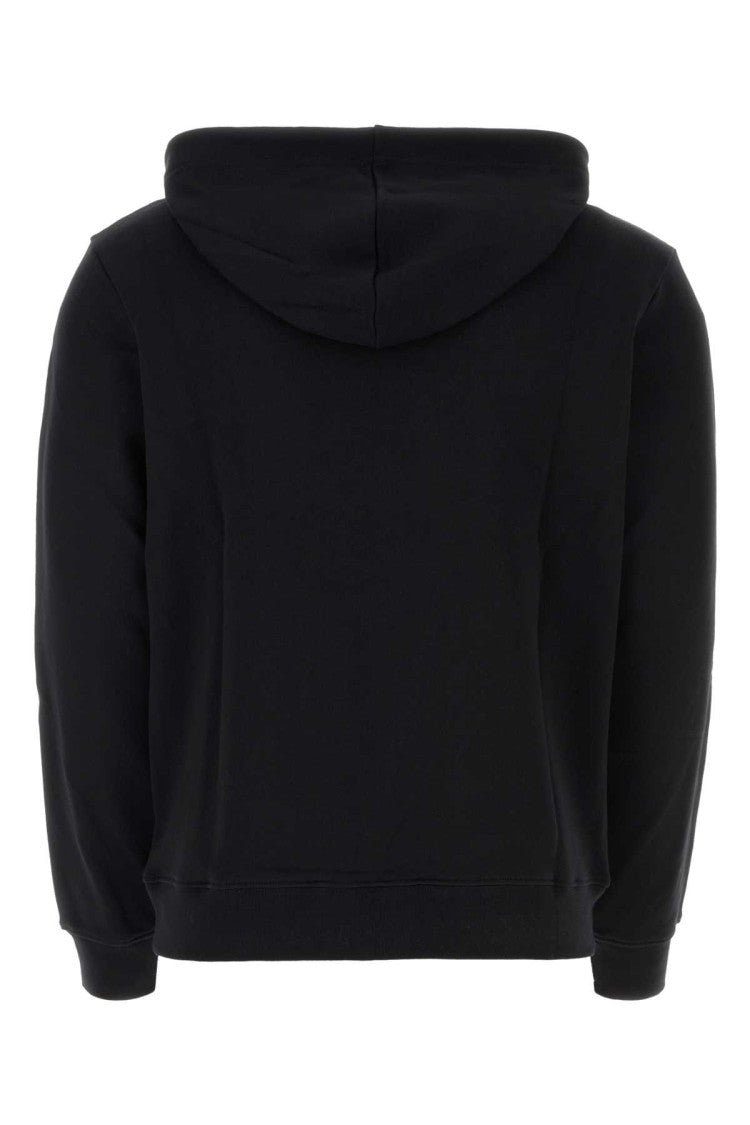A.P.C. Black Cotton Sweatshirt