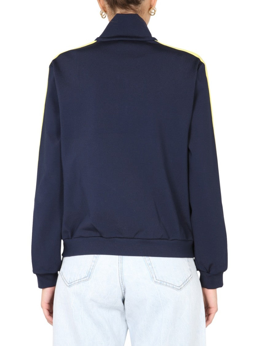 Tory Burch Relaxed Fit Sweatshirt With High Collar