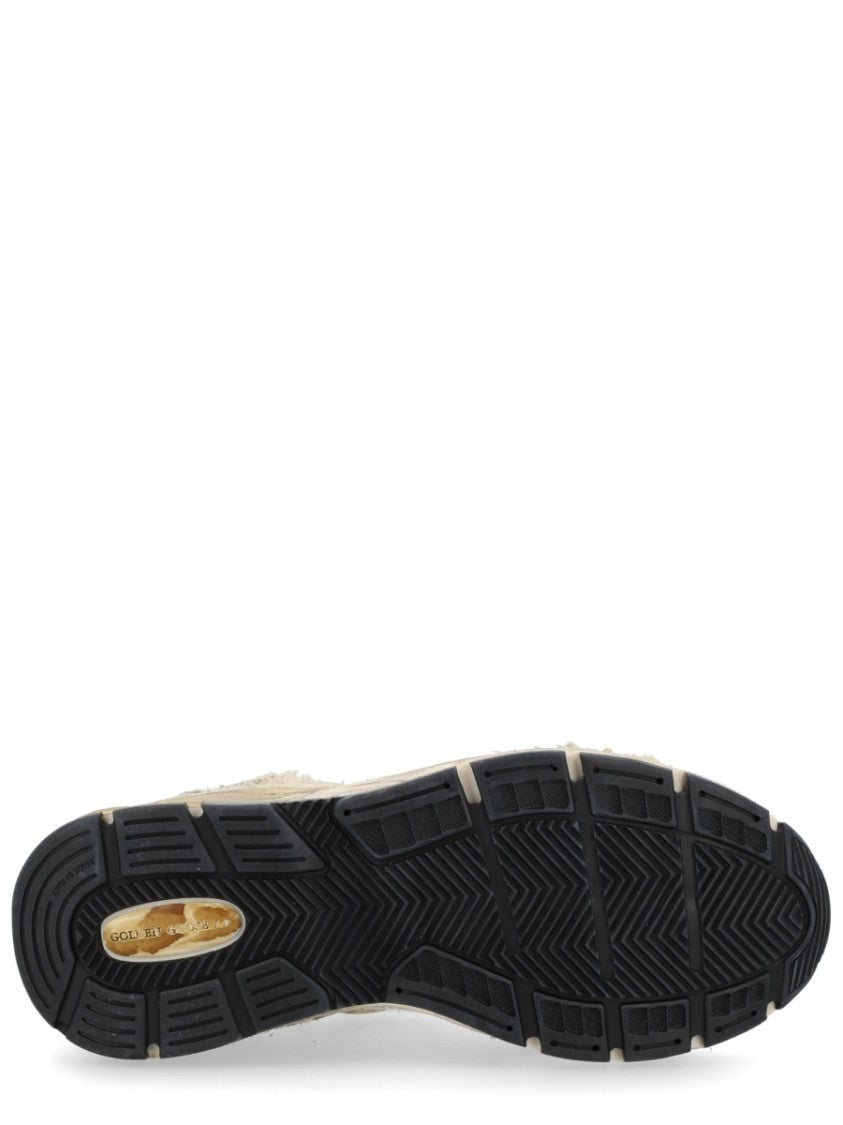 Golden Goose Neutral Distressed Worn-In Star Detail Sneakers