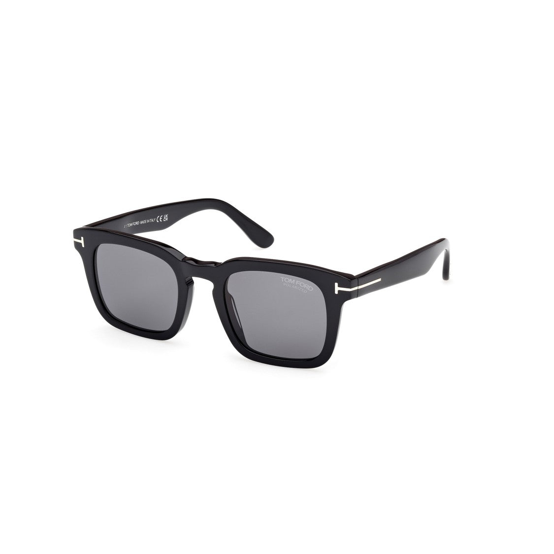 Tom Ford Ft0751 Square Black Acetate Sunglasses