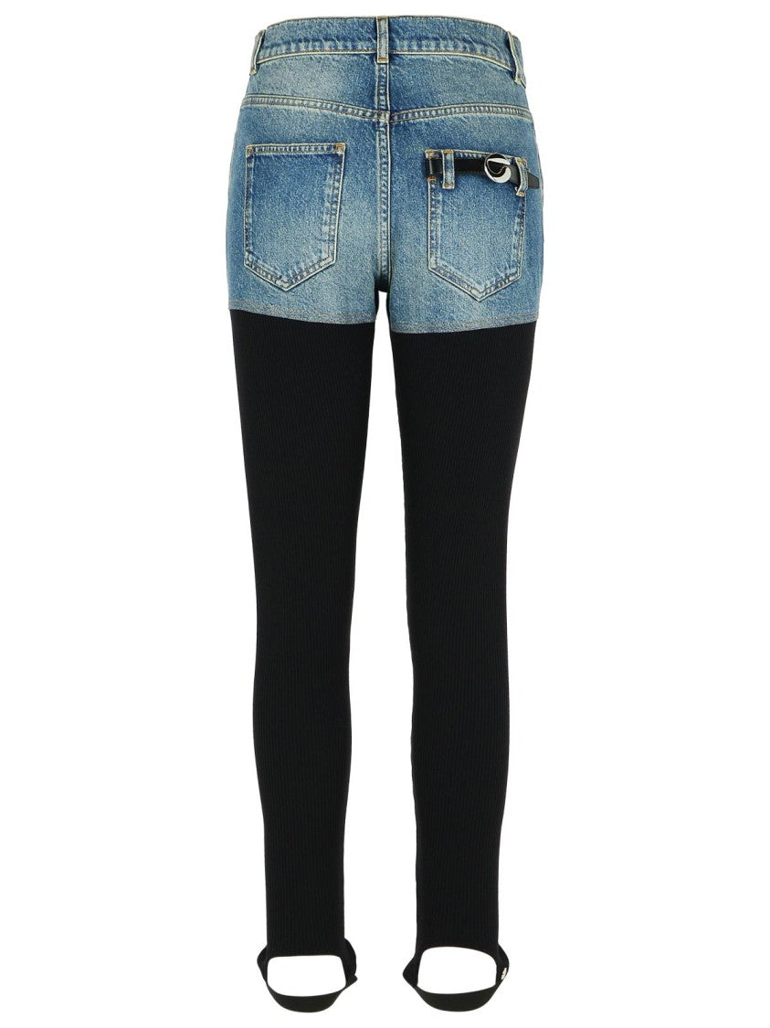 Coperni Two-Tone Organic Cotton Pantaloe