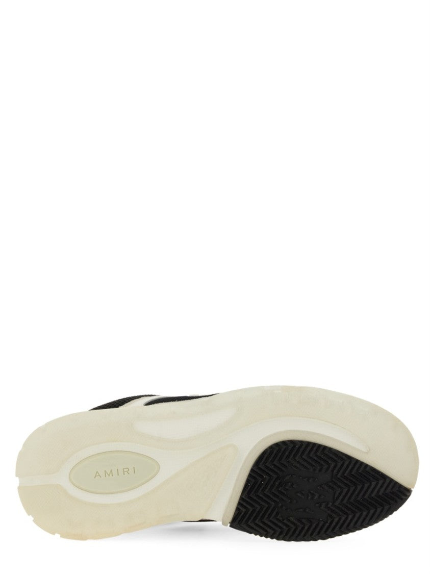 Amiri Neutrals Ma-1 Layered Panels Leather Sneakers