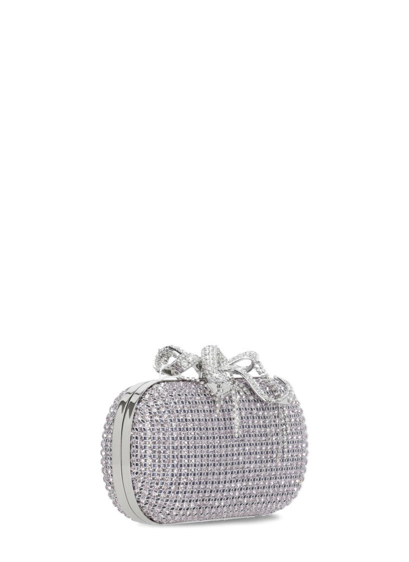 Self-Portrait Chainmail Clutch Bag