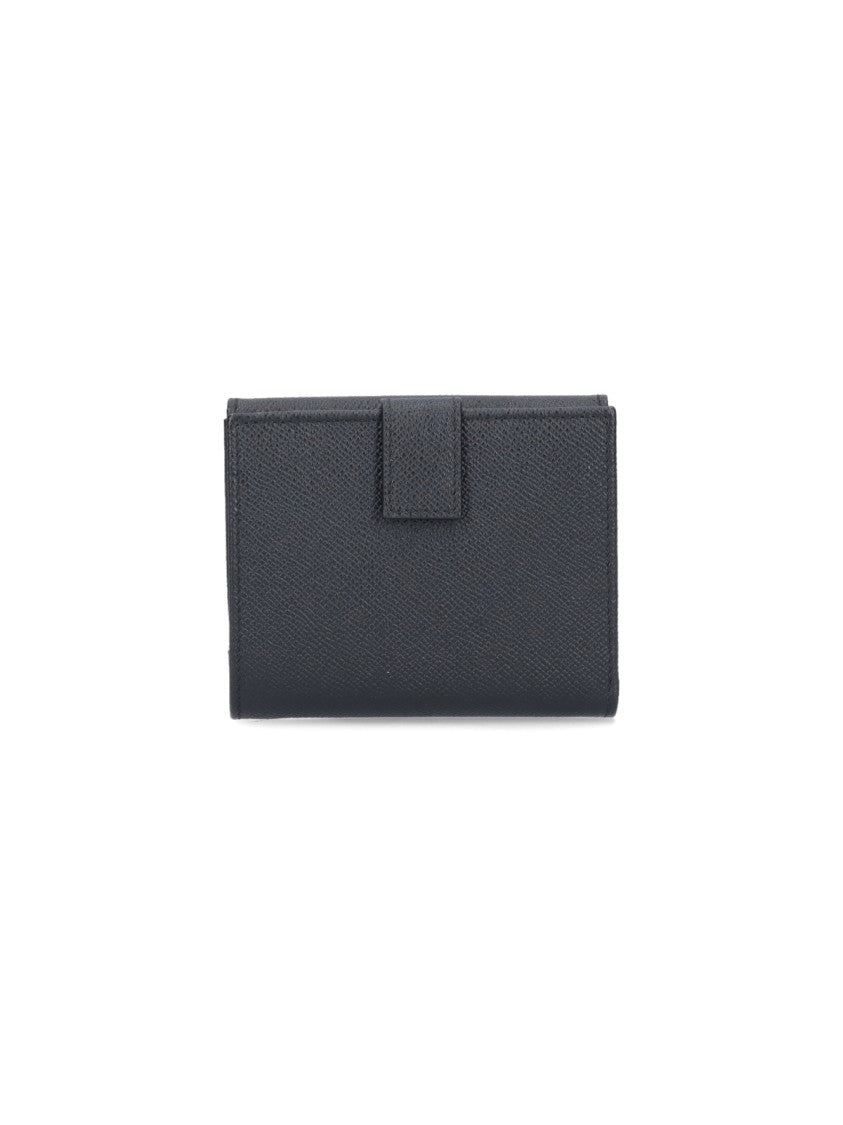 Ferragamo Small Gancini Wallet – Black