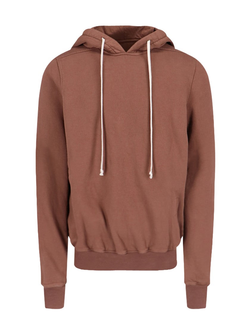 Drkshdw By Rick Owens Zip-Up Hoodie – Brown