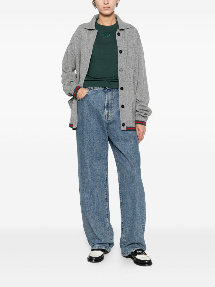 Gucci Cropped Cotton T-Shirt