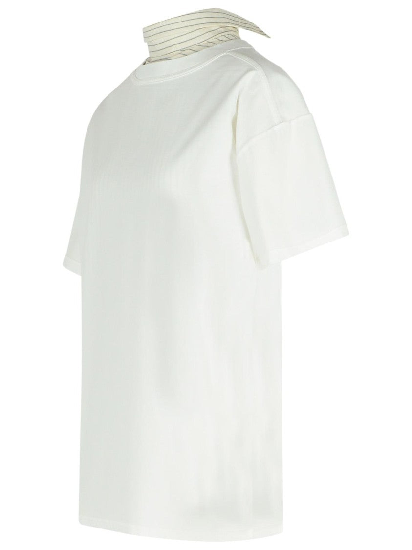 Maison Margiela Inverted White Cotton Shirt