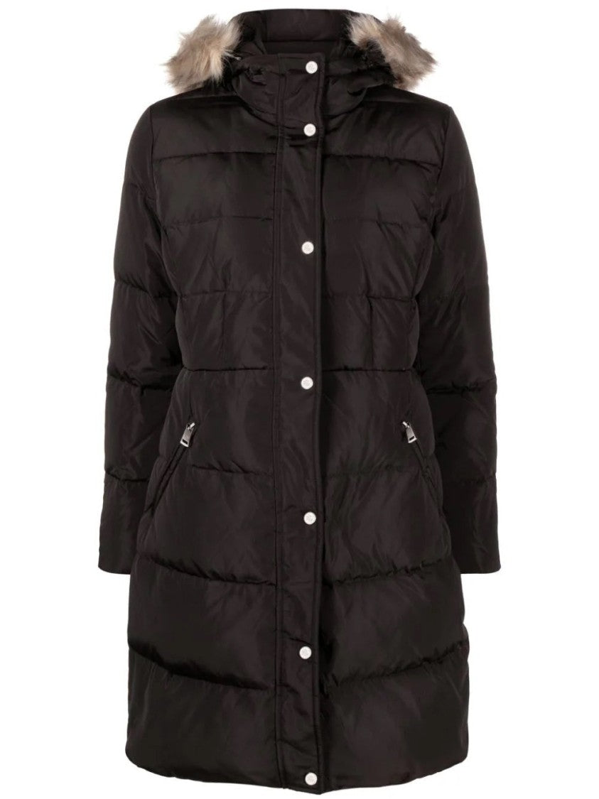 Lauren Ralph Lauren Puffer Coat With Faux Fur Hood