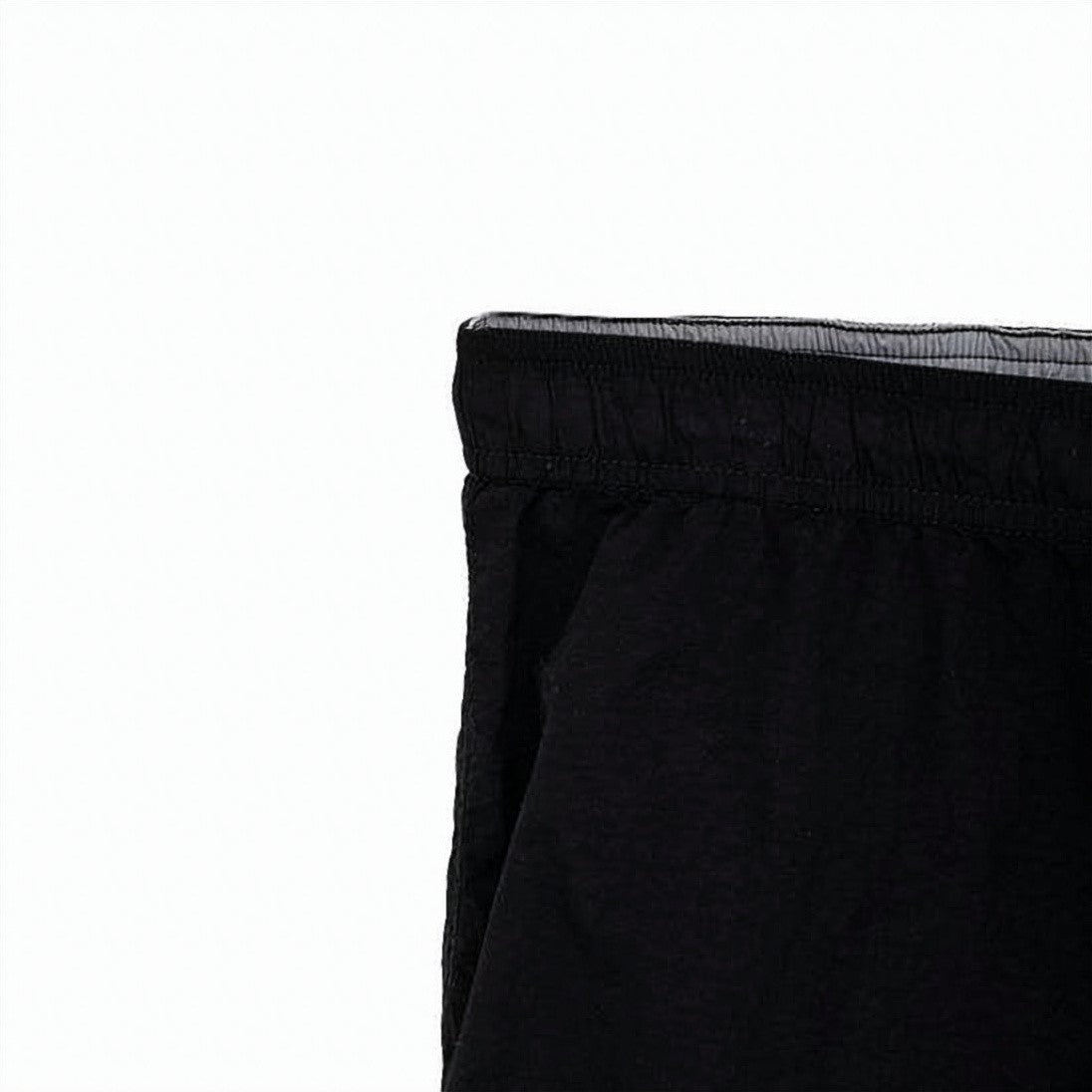 C.P. Company Solid Black Beach Shorts