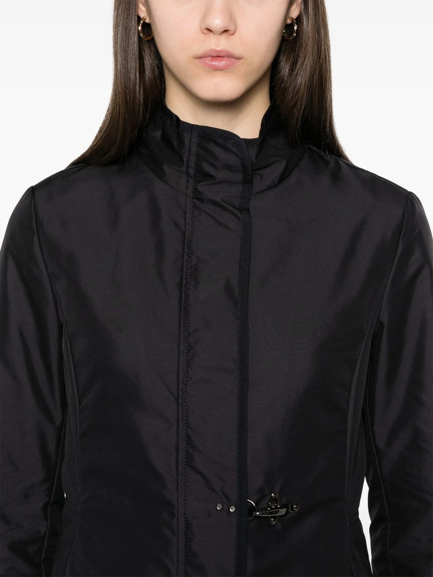 Fay Easy Virginia High Collar Dual Closure Coat