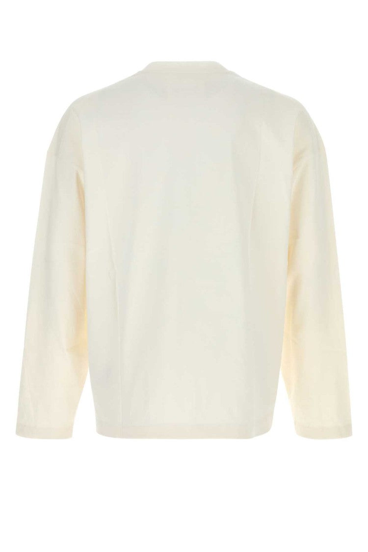 Jil Sander White Cotton T-Shirt
