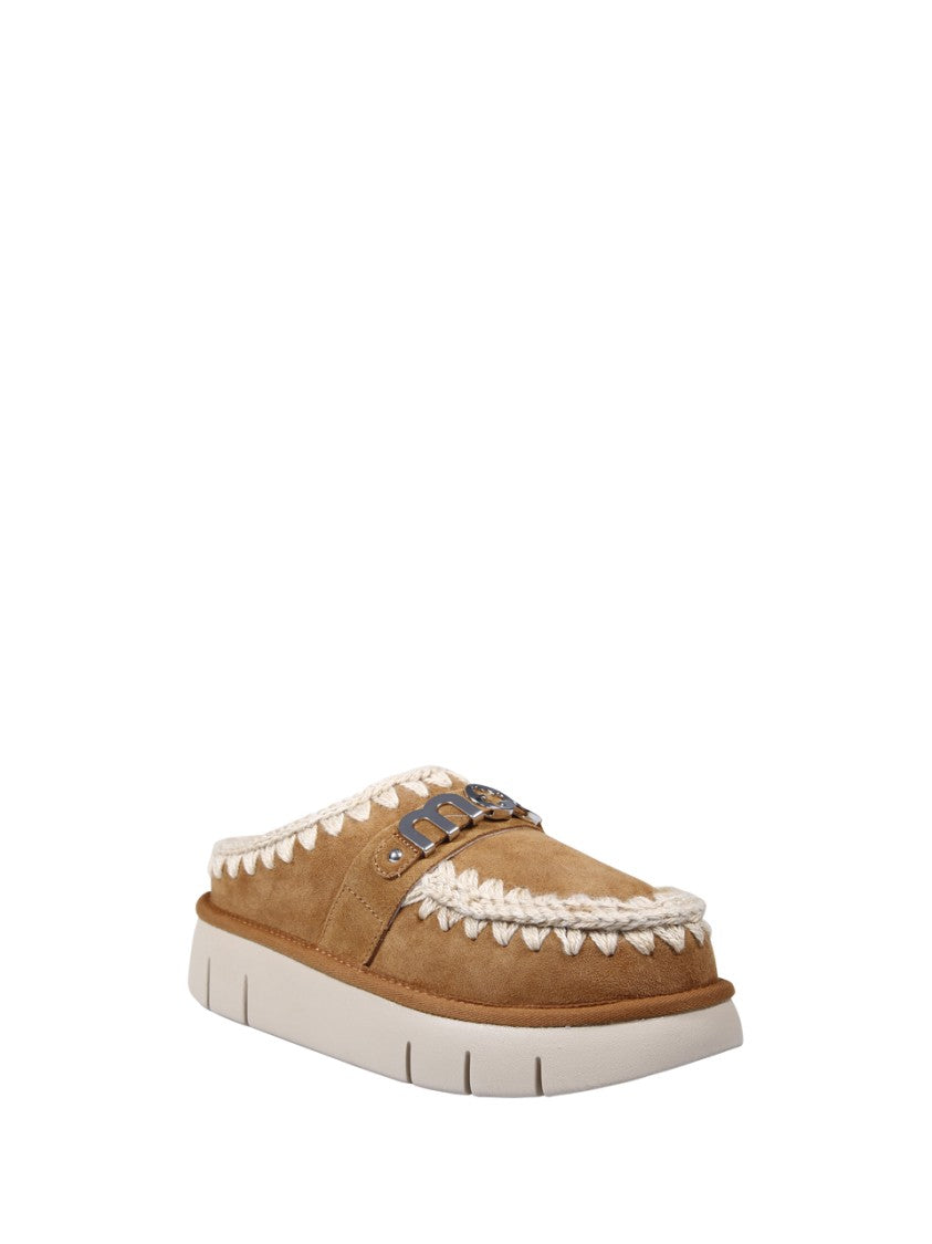 Mou Bounce Clog Metal Logo Mule