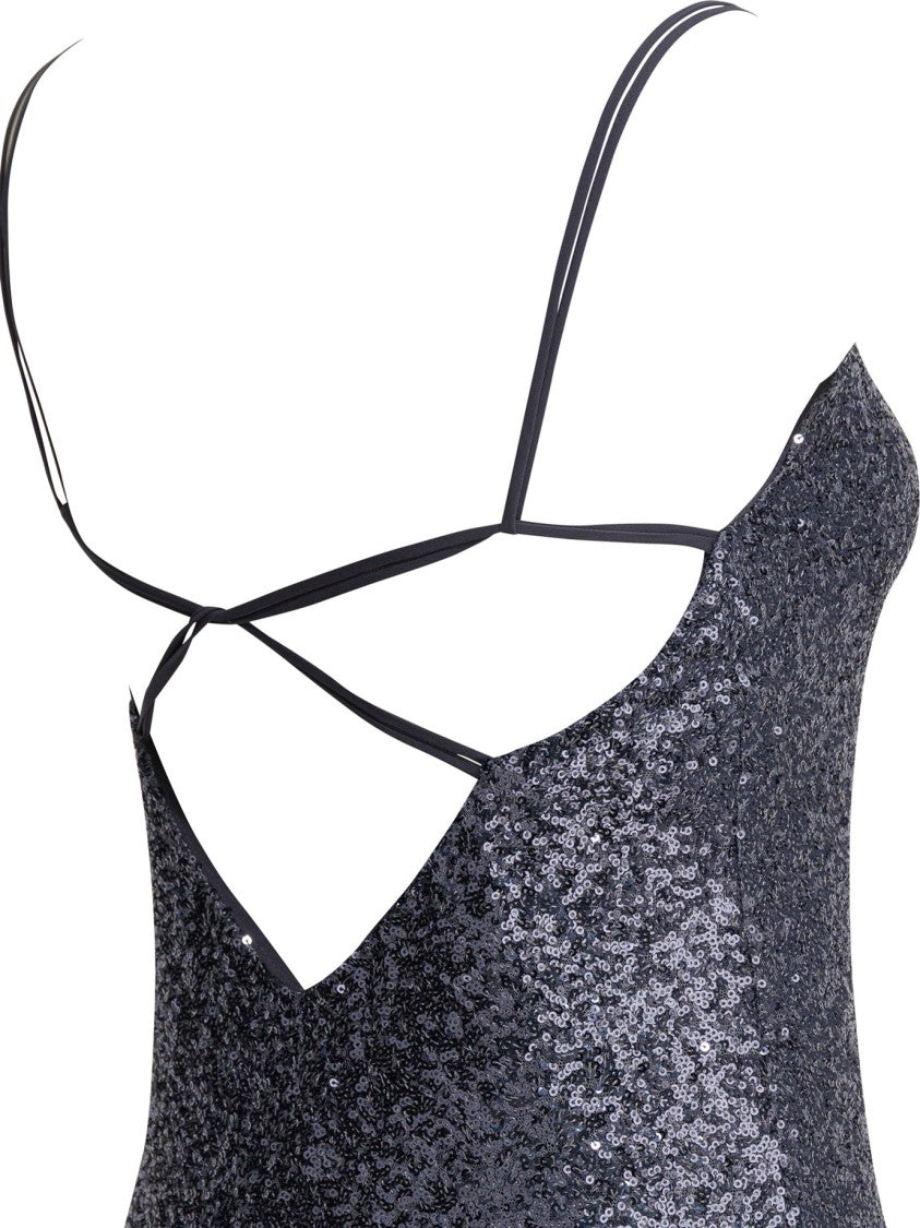 Semper Long Sequined Dress