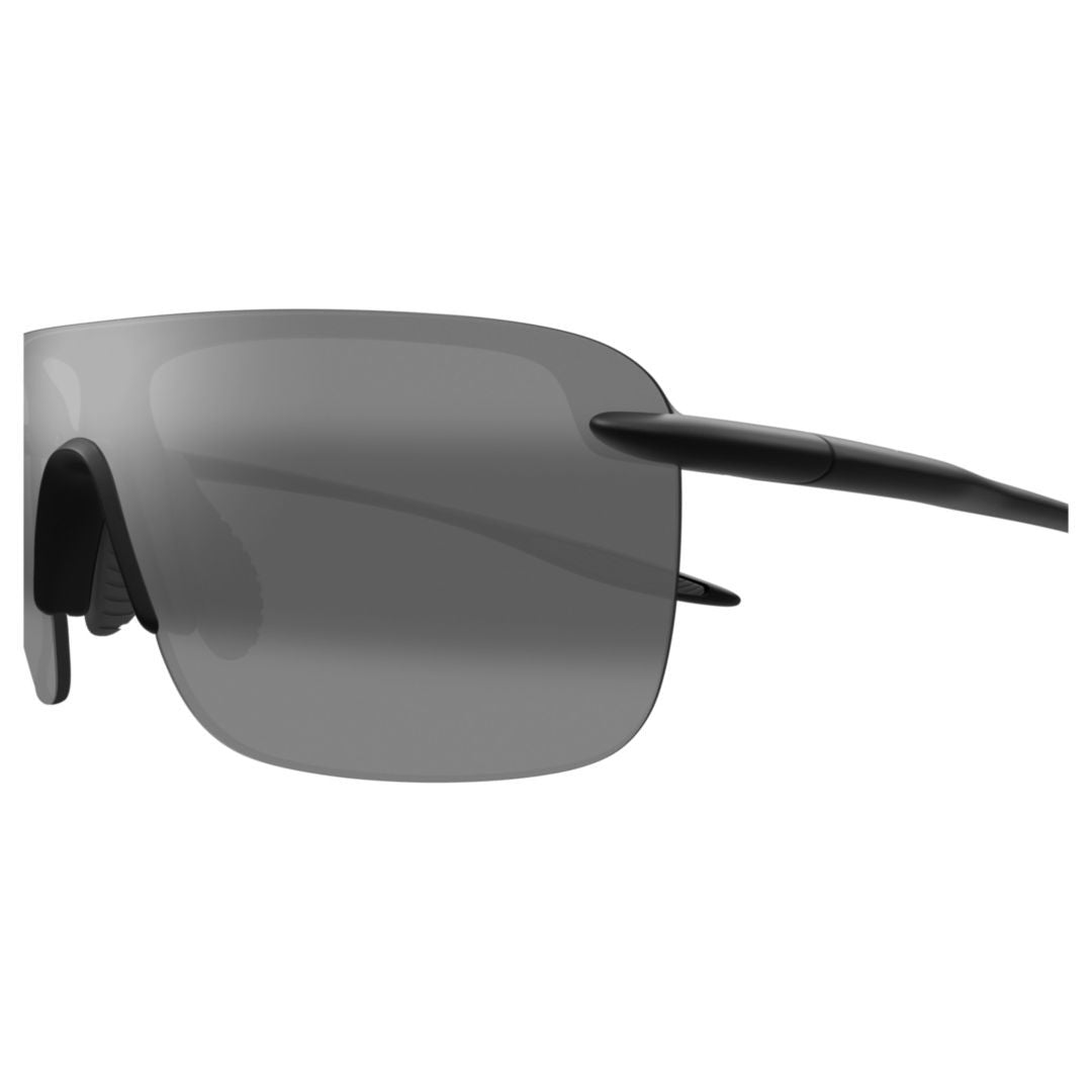 Maui Jim Palulu Rimless Sunglasses With Continuous Dark Lens