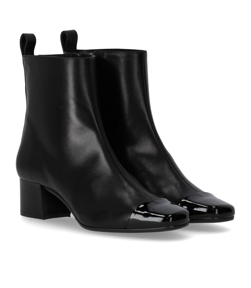 Carel Paris Estime Bis Black Ankle Boot