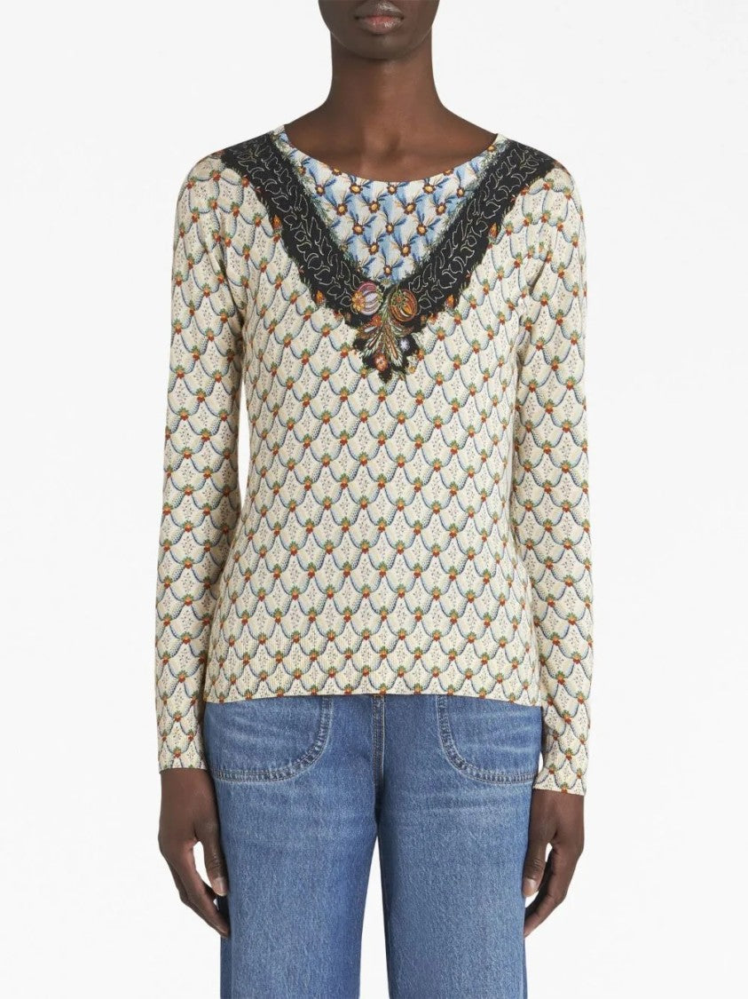 Etro Milan Crew Neck Sweater