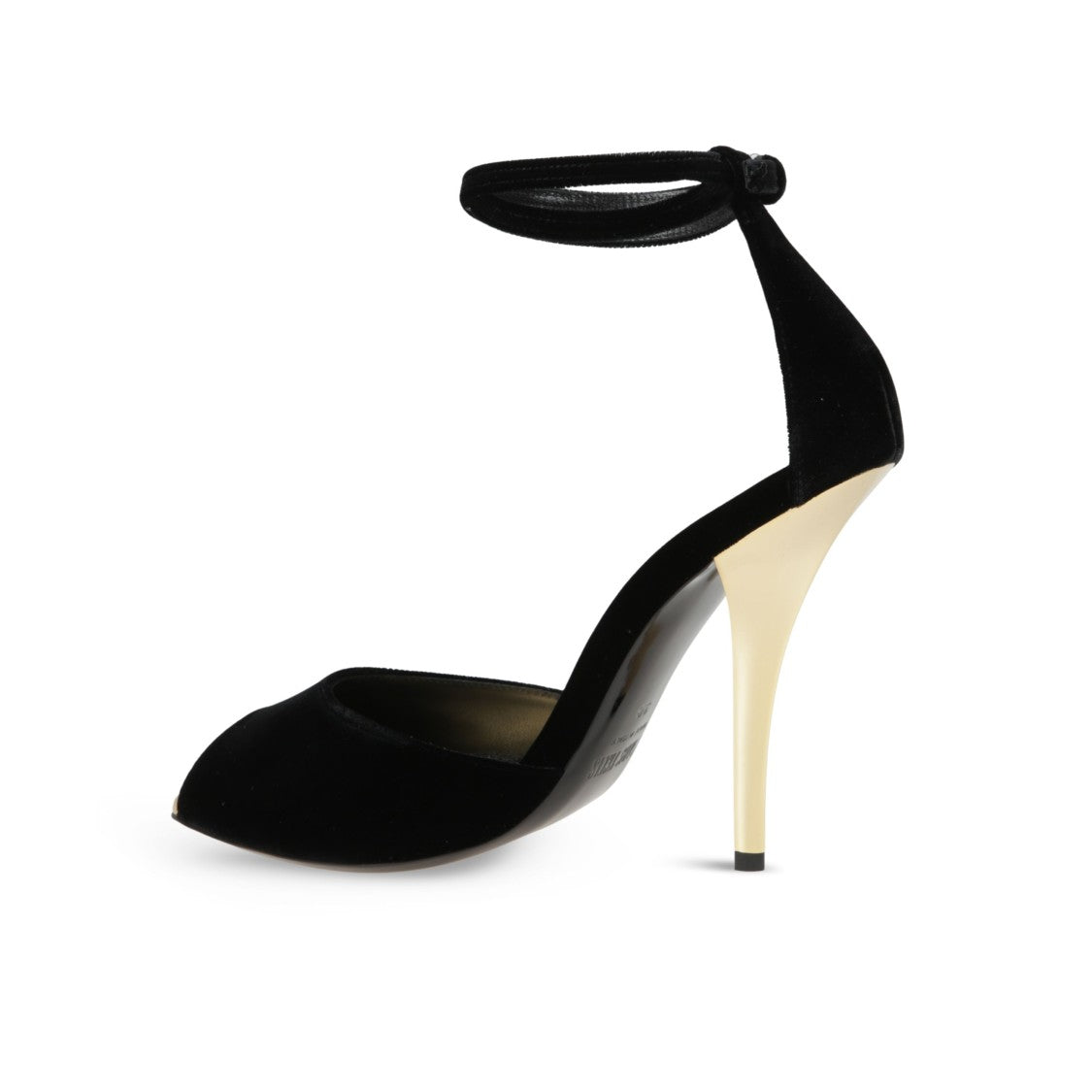 Paris Texas Jessica 105 Velvet Sandal