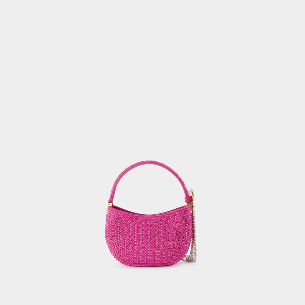 Magda Butrym Micro Vesna Hobo Bag - Pink - Strass