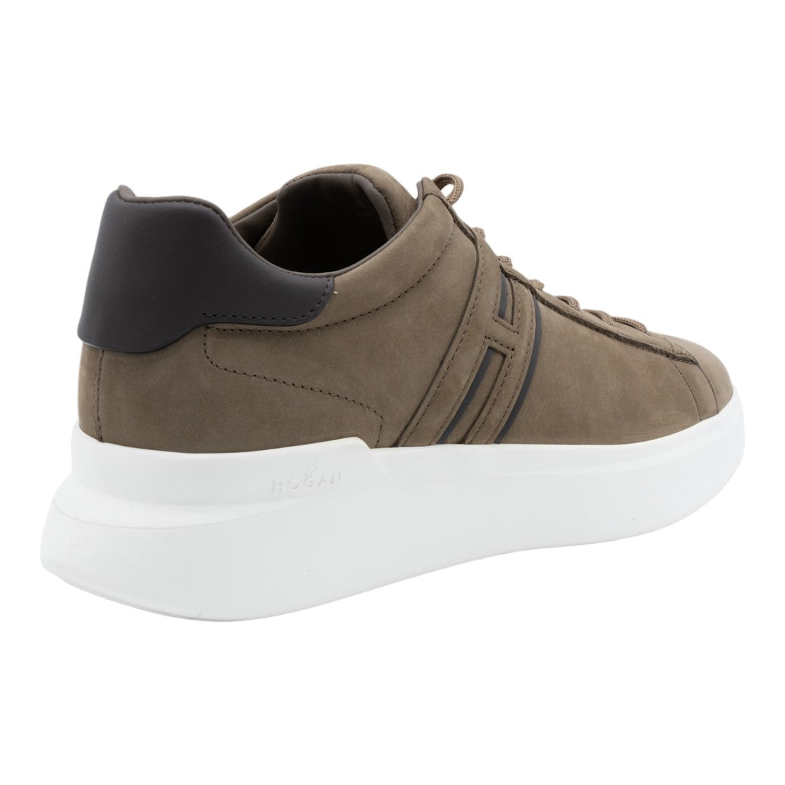 Hogan Low-Top Sneakers With Matte Finish And Embossed Logo