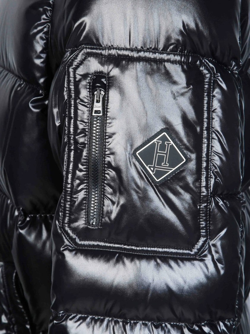 Herno Piumino Quilted Detachable Hood Jacket