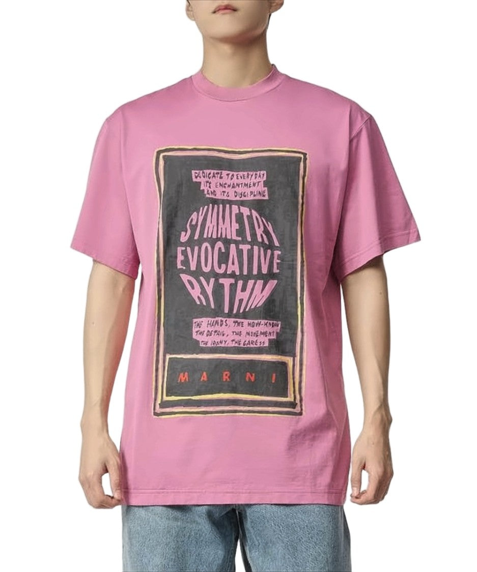 Marni Relaxed Fit Graphic Print T-Shirt