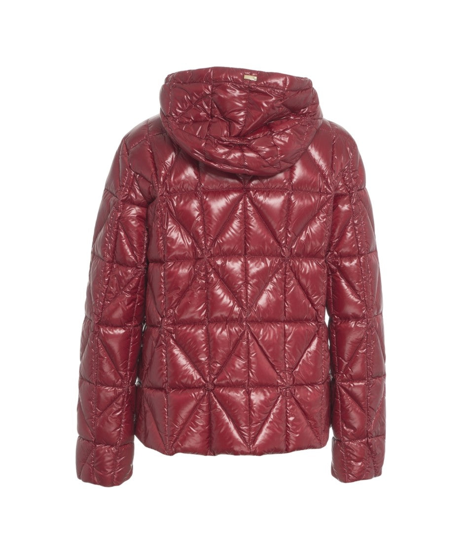 Herno Quilted Down Jacket With Glossy Finish