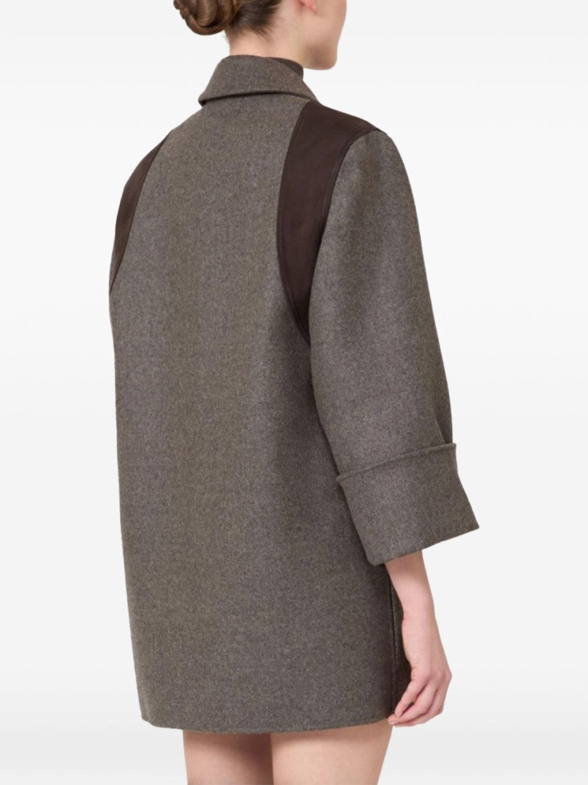 Max Mara Double-Faced Wool Oversized Felted Blazer
